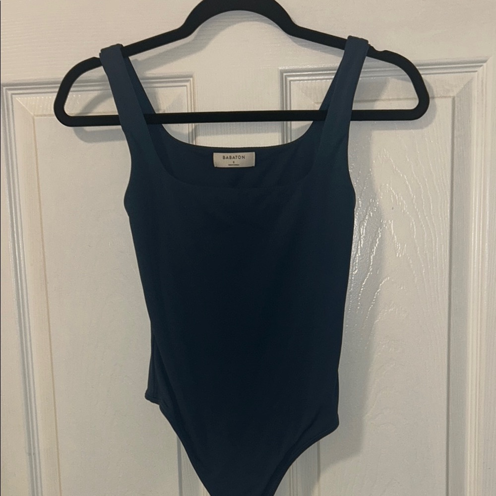 Babaton Blue Bodysuit